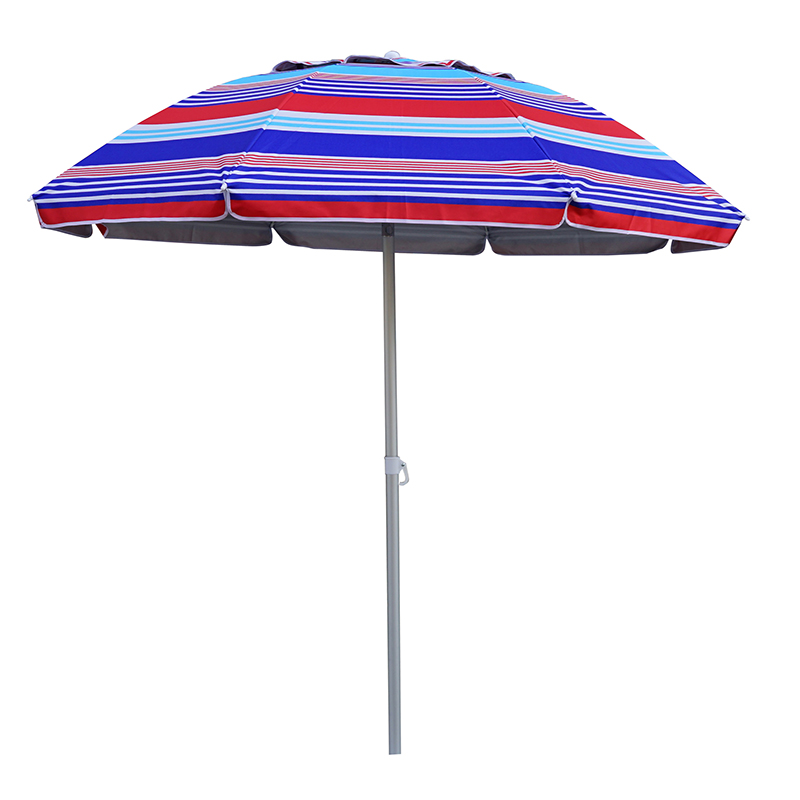 UV Protection Steel Beach Umbrella dengan Tilt BU1920-2
