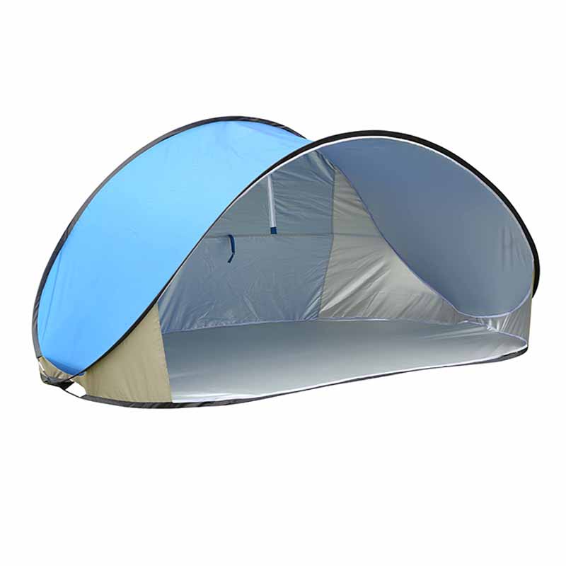220x120x100cm185t Nylon 3 detik Pop Up Beach Tent TN1904