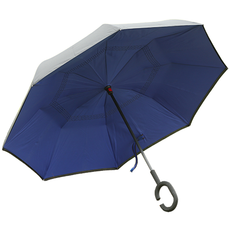 Kazbrella Bingkai Fiberglass Berkualitas Tinggi Payung Cadangan Warna Solid RU1921