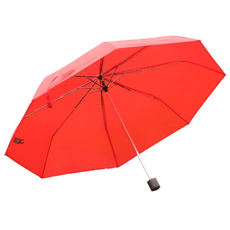170T Nylon Mini 3 Fold 8k Steel Payung Warna Padat Ru1901